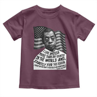 James Baldwin American Patriotic Toddler T Shirt I Love America More Than Any Country American Flag - Wonder Print Shop