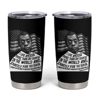 James Baldwin American Patriotic Tumbler Cup I Love America More Than Any Country American Flag - Wonder Print Shop