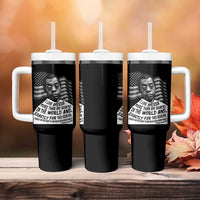 James Baldwin American Patriotic Tumbler With Handle I Love America More Than Any Country American Flag - Wonder Print Shop