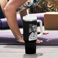 James Baldwin American Patriotic Tumbler With Handle I Love America More Than Any Country American Flag - Wonder Print Shop