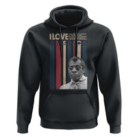 James Baldwin American Patriotic Hoodie I Love America More Than Any Country Retro - Wonder Print Shop