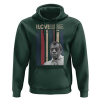 James Baldwin American Patriotic Hoodie I Love America More Than Any Country Retro - Wonder Print Shop