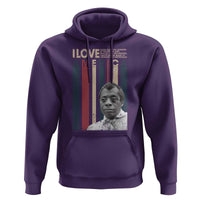 James Baldwin American Patriotic Hoodie I Love America More Than Any Country Retro - Wonder Print Shop