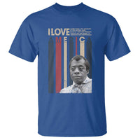 James Baldwin American Patriotic T Shirt I Love America More Than Any Country Retro - Wonder Print Shop