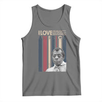 James Baldwin American Patriotic Tank Top I Love America More Than Any Country Retro - Wonder Print Shop