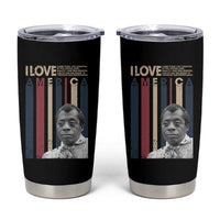 James Baldwin American Patriotic Tumbler Cup I Love America More Than Any Country Retro - Wonder Print Shop