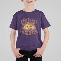 Chicken Nuggets T Shirt For Kid Heavy Metal World Tour Hardcore Music
