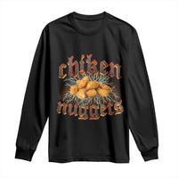 Chicken Nuggets Long Sleeve Shirt Heavy Metal World Tour Hardcore Music