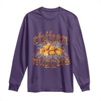 Chicken Nuggets Long Sleeve Shirt Heavy Metal World Tour Hardcore Music