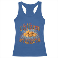 Chicken Nuggets Racerback Tank Top Heavy Metal World Tour Hardcore Music