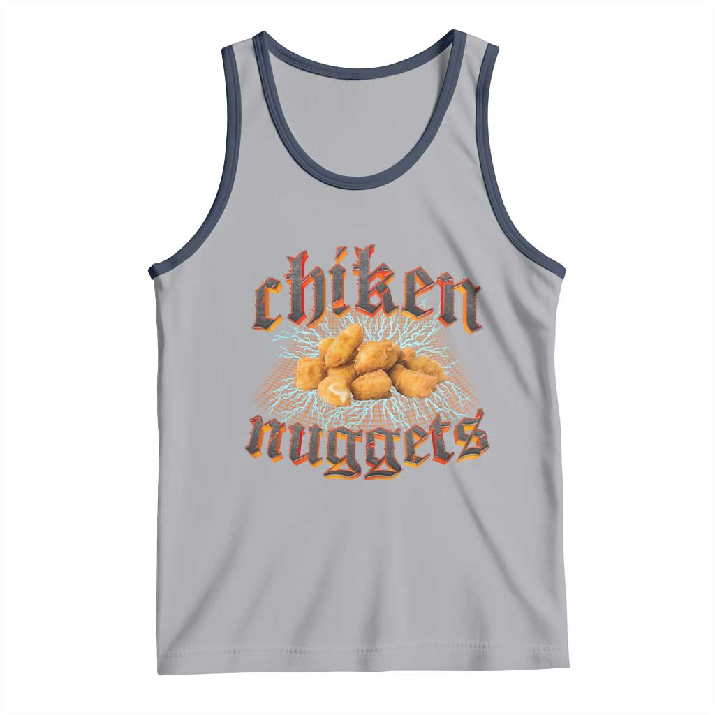 Chicken Nuggets Tank Top Heavy Metal World Tour Hardcore Music