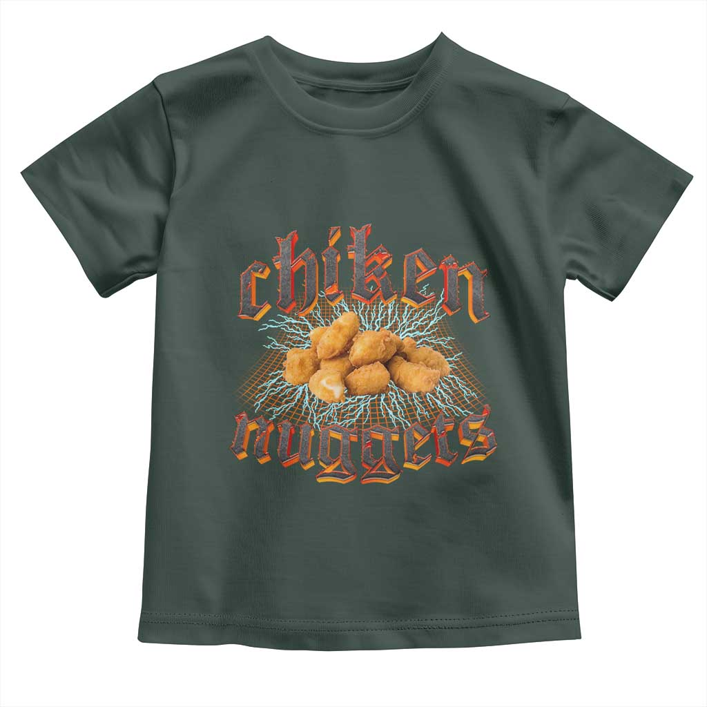 Chicken Nuggets Toddler T Shirt Heavy Metal World Tour Hardcore Music