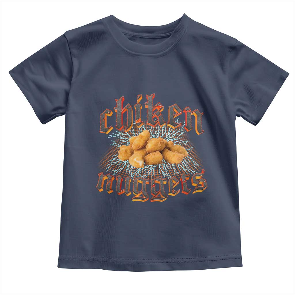 Chicken Nuggets Toddler T Shirt Heavy Metal World Tour Hardcore Music