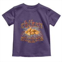 Chicken Nuggets Toddler T Shirt Heavy Metal World Tour Hardcore Music