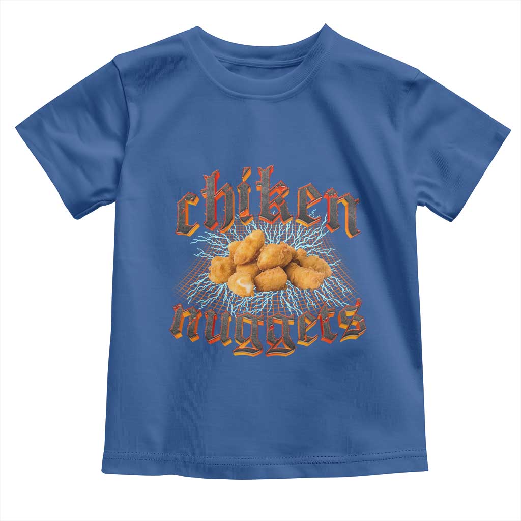 Chicken Nuggets Toddler T Shirt Heavy Metal World Tour Hardcore Music