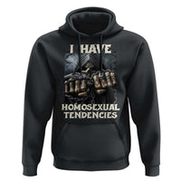 Skeleton Meme Hoodie I Have Homosexual Tendencies Funny Edgy Hard Cringe