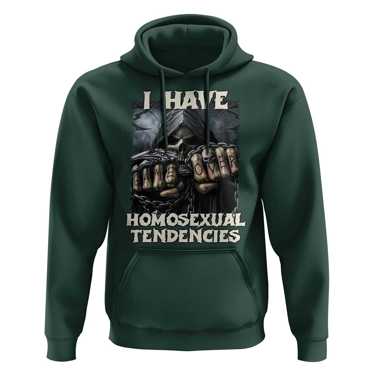 Skeleton Meme Hoodie I Have Homosexual Tendencies Funny Edgy Hard Cringe