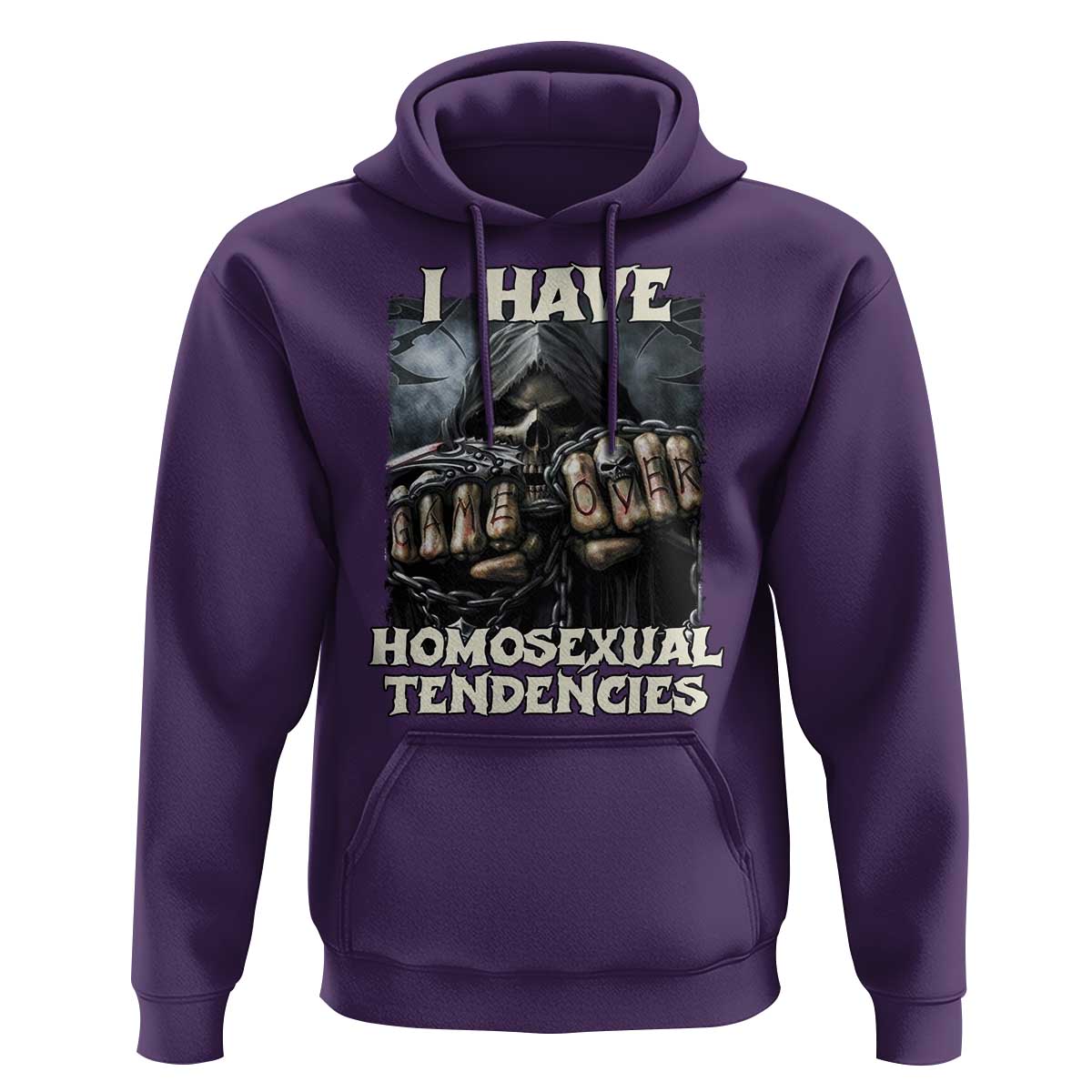 Skeleton Meme Hoodie I Have Homosexual Tendencies Funny Edgy Hard Cringe