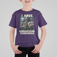 Skeleton Meme T Shirt For Kid I Have Homosexual Tendencies Funny Edgy Hard Cringe - Wonder Print Shop