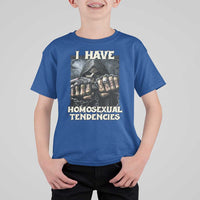 Skeleton Meme T Shirt For Kid I Have Homosexual Tendencies Funny Edgy Hard Cringe - Wonder Print Shop