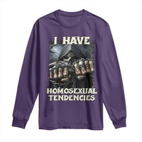 Skeleton Meme Long Sleeve Shirt I Have Homosexual Tendencies Funny Edgy Hard Cringe