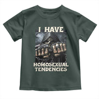 Skeleton Meme Toddler T Shirt I Have Homosexual Tendencies Funny Edgy Hard Cringe