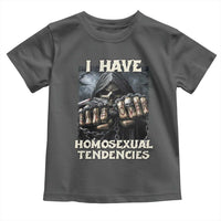 Skeleton Meme Toddler T Shirt I Have Homosexual Tendencies Funny Edgy Hard Cringe