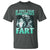 Funny Alpha Wolf Meme T Shirt If They Talk Behind Your Back Fart Humorous Cringe - Wonder Print Shop