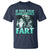 Funny Alpha Wolf Meme T Shirt If They Talk Behind Your Back Fart Humorous Cringe - Wonder Print Shop