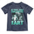 Funny Alpha Wolf Meme Toddler T Shirt If They Talk Behind Your Back Fart Humorous Cringe