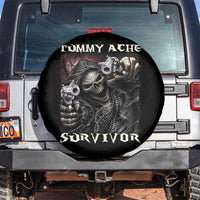 Skeleton Meme Spare Tire Cover Tummy Ache Survivor Funny Cool Edgy Hard Cringe TS02