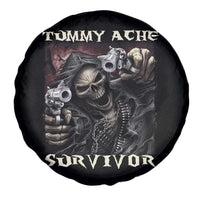 Skeleton Meme Spare Tire Cover Tummy Ache Survivor Funny Cool Edgy Hard Cringe TS02