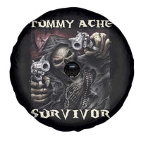 Skeleton Meme Spare Tire Cover Tummy Ache Survivor Funny Cool Edgy Hard Cringe TS02