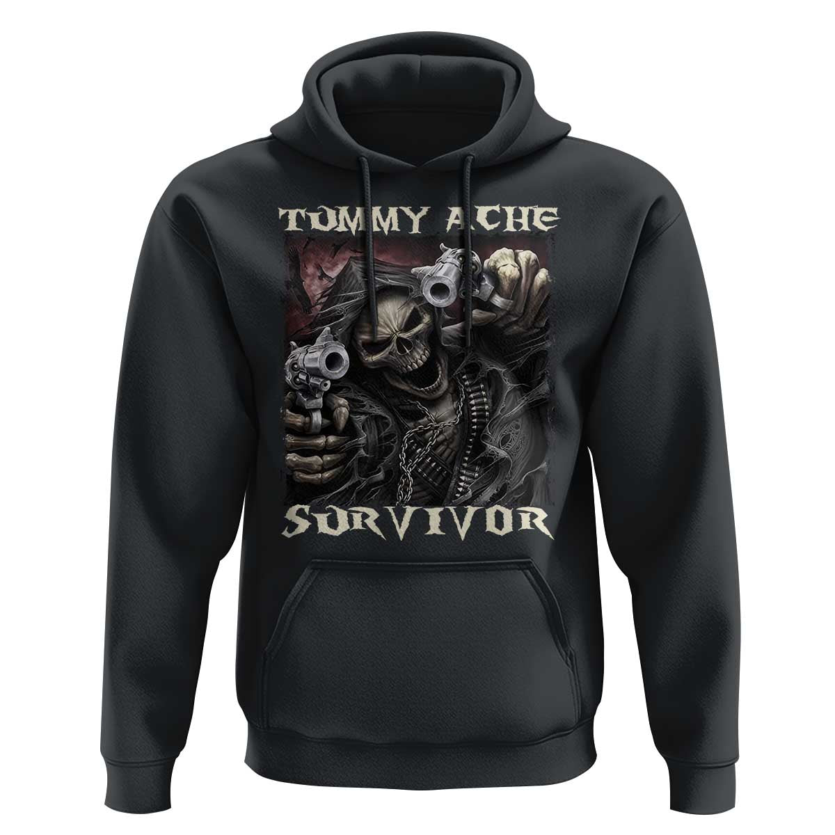 Skeleton Meme Hoodie Tummy Ache Survivor Funny Cool Edgy Hard Cringe TS02