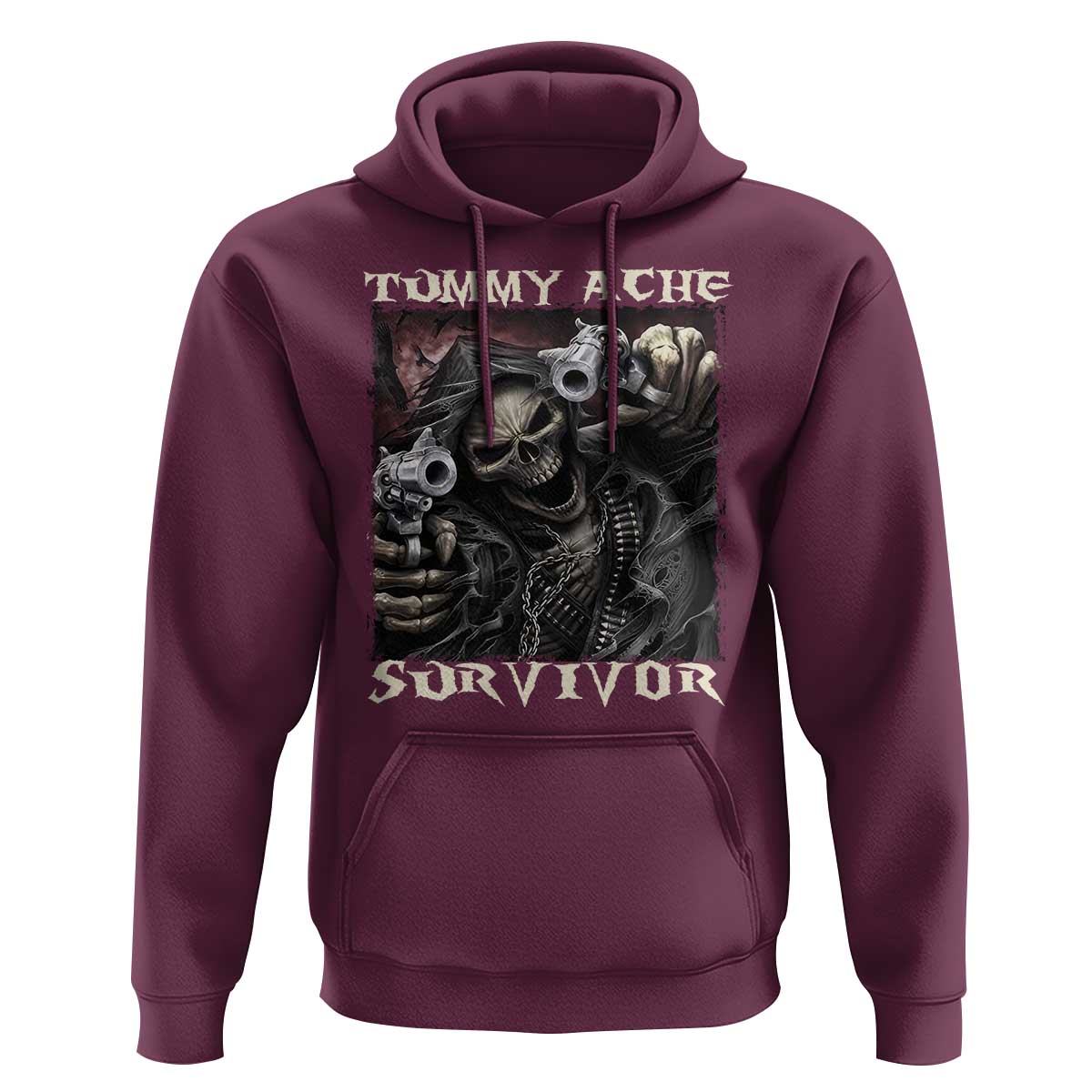Skeleton Meme Hoodie Tummy Ache Survivor Funny Cool Edgy Hard Cringe TS02