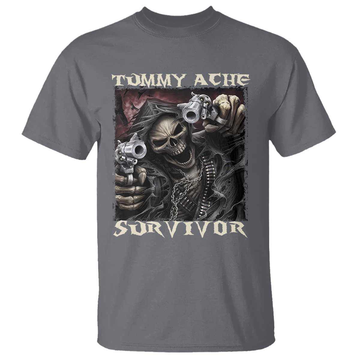 Skeleton Meme T Shirt Tummy Ache Survivor Funny Cool Edgy Hard Cringe TS02