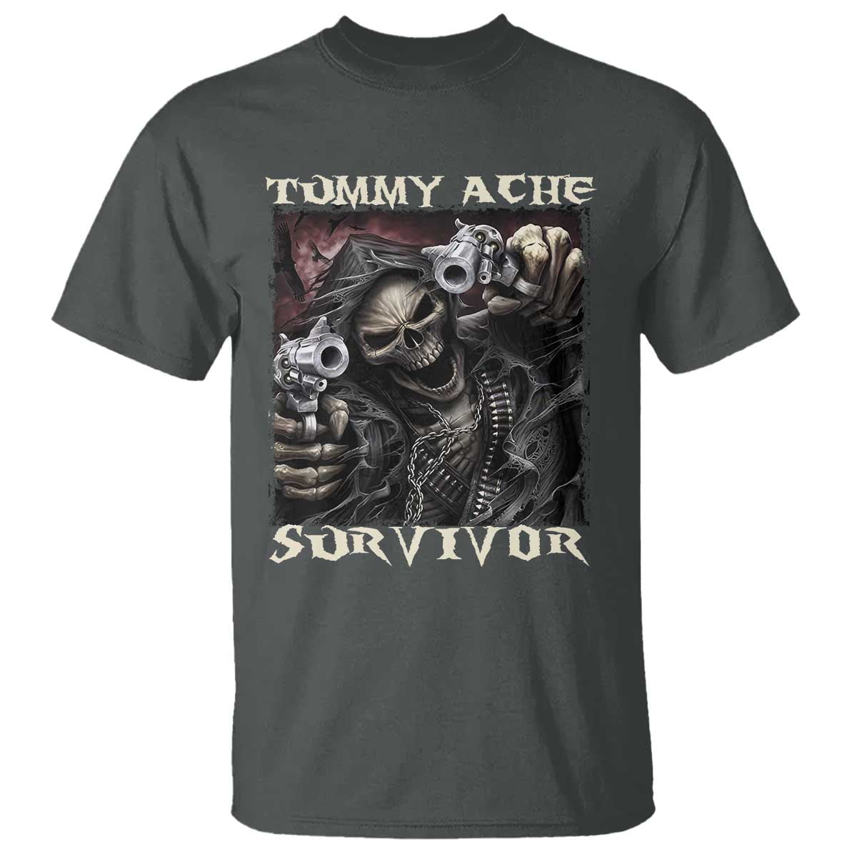 Skeleton Meme T Shirt Tummy Ache Survivor Funny Cool Edgy Hard Cringe TS02