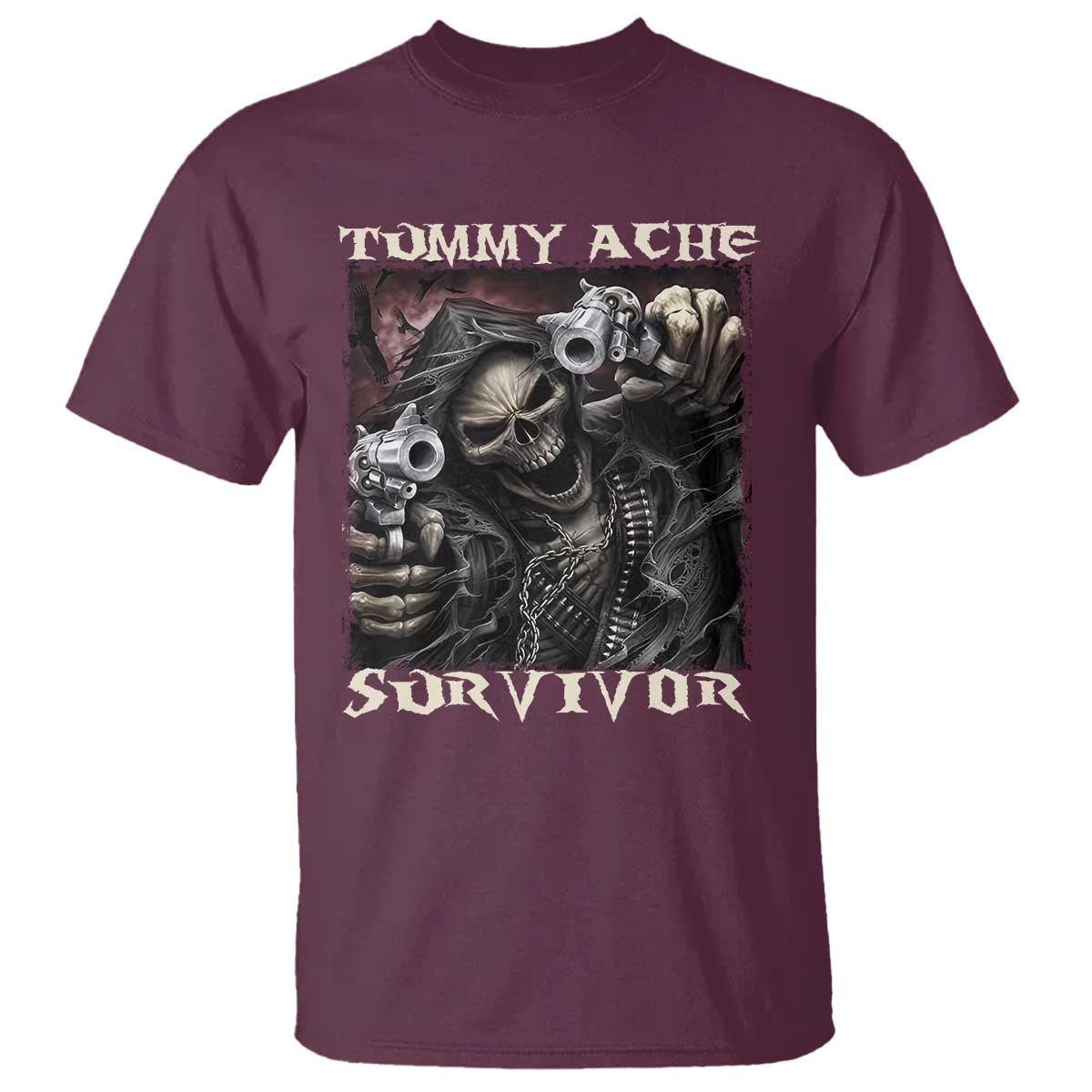 Skeleton Meme T Shirt Tummy Ache Survivor Funny Cool Edgy Hard Cringe TS02