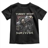 Skeleton Meme Toddler T Shirt Tummy Ache Survivor Funny Cool Edgy Hard Cringe TS02