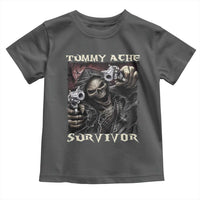 Skeleton Meme Toddler T Shirt Tummy Ache Survivor Funny Cool Edgy Hard Cringe TS02