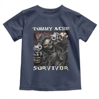 Skeleton Meme Toddler T Shirt Tummy Ache Survivor Funny Cool Edgy Hard Cringe TS02