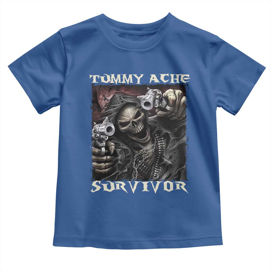 Skeleton Meme Toddler T Shirt Tummy Ache Survivor Funny Cool Edgy Hard Cringe TS02