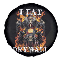Funny Cringe Hard Skeleton Meme Spare Tire Cover I Eat Drywall