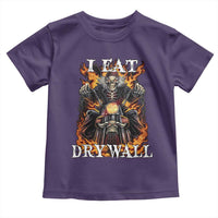 Funny Cringe Hard Skeleton Meme Toddler T Shirt I Eat Drywall