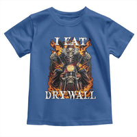 Funny Cringe Hard Skeleton Meme Toddler T Shirt I Eat Drywall