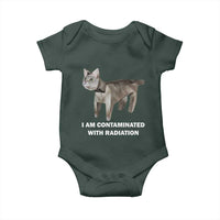 Funny Cat Meme Baby Onesie I Am Contaminated With Radiation Humorous Oddly Specific