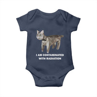 Funny Cat Meme Baby Onesie I Am Contaminated With Radiation Humorous Oddly Specific