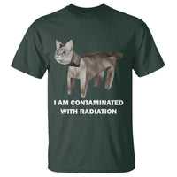 Funny Cat Meme T Shirt I Am Contaminated With Radiation Humorous Oddly Specific - Wonder Print Shop