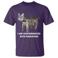 Funny Cat Meme T Shirt I Am Contaminated With Radiation Humorous Oddly Specific - Wonder Print Shop