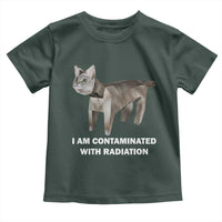 Funny Cat Meme Toddler T Shirt I Am Contaminated With Radiation Humorous Oddly Specific